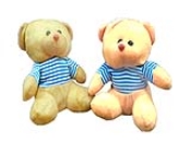 Bear with Stripe Shirt 